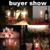 Europese romantische glazen olielamp handwerk cilinder kaarshouder creatieve rookloze diner kaarslicht bruiloft cadeau Home Decor 210310