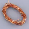 Strings 2m 20 LEDs Copper Wire String Fairy Lights Button Battery Operated LED For Christmas Party BBQ Wedding Holiday