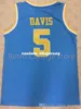 # 5 Baron Davis UCLA Bruins College Mäns Basketball Jersey Stitched Anpassa något nummer och namn