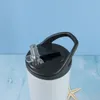 Abbronzamento skinny a sublimazione a sublimazione 20oz con nuovo coperchio Dritto vuoto Bianco Skinny Tumbler 20 OZ Acciaio inossidabile Acciaio inox Isolato Skinny Cup 3 Coperchi