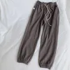 SURMIITRO Koreanische Stil Lange Sweatpant Frühling Herbst Mode Lose Hohe Taille Harem Baggy Hosen Weibliche Hose 210712