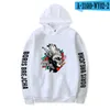 Hoodies das mulheres moletons Boris Brejcha Imprimir Hoodie Mulheres / Menina Masculina Moda Casual Oversized Coreano Loto Tops Ins Tide H Mulheres