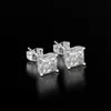 Stud Oekdfn Classic 100% 925 Boucles d'oreilles en argent sterling créé Moisanite Gemstone Anniversary Wedding Fine Jewelry Gift266W