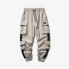 Joggers Cargo spodnie męskie spodnie dresowe Streetwear sportowe multi-pocket spodnie do joggingu męskie dorywczo odzież sportowa hip-hopowe spodnie haremowe
