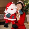 Santa Claus docka stora plysch dockor julklappar till barn DHL