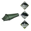 초경량 BIVY 텐트 단일 사람 배낭 캠핑 텐트 방수 BIVY 자루 야외 여행 생존 부슬 크래프트