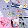 Keychains 240Pcs Keychain Rings For Craft With Tassels Extender Chain Jump And Eye Pins Making Supplies Miri22