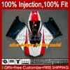 Kit d'injection pour DUCATI 748R 916R 996R 998R 42No.113 748 853 916 996 998 S R 1994 1995 1996 1997 1998 748S rouge blanc chaud 853S 916S 996S 998S 1999 2000 20 01 2002 Carénage OEM