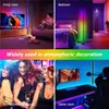 Modern Floor Lamp Led Standing Corner Lights Black Decor RGB Color Changing Mood Lighting for Living Room Party