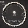 Simple And Stylish 810mm Pearl Necklace Hiphop Trend Men039s Jewelry Wild CZ Diamond Pendant Optional80327523309578