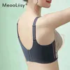 MeooLiisy French Sexy Lace Bra With Padded Ultra Thin Wireless Soft Court Style Button Underwear Women Lingerie Push Up Bra 211217