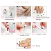 False Nails 30Pcs Detachable Wearable Round Head Fake Full Cover ABS Artificial Nail Tips Manicure Tool With Press GlueFalse