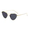Luxe Designer Cat Eye Sunglasses voor Mannen Vrouwen Hars Lens Volledige Frame Zonnebril Anti UV400 JC194