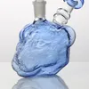 Vintage Creativity Animal Leopard Glas Bong Hookah Water Pijpen Roken Pijpen Olie Burner met Kom kan klantlogo plaatsen