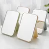 NEWFolding Portable Square Cosmetic Princess Mirror HD Make Up Mirror Desktop Colorful Single Sided Large Makeup Mirror Women Travel RRE1174