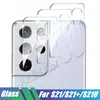 Caméra de l'objectif de la caméra Protecteur d'écran de téléphone transparent Cameras HD Verre trempée claire pour Samsung Galaxy S24 S23 Fe S22 Ultra S21 Plus S21ULTRA S20 Prix d'usine