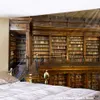 Tapestry retro Magic bookcase tapestry Mysterious library tapestries wall hanging art throw tapestries bedroom living room home 210609