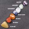 7 Chakra Energy Stone Healing Stone Set regalo per la festa della mamma Pietra per meditazione Yoga Amuleto Confezione regalo Accessori per la decorazione della casa 210811