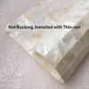 Art3D 30x30cm 3D Muurstickers Witte Naadloze Moeder van Parel Tegel Shell Mozaïek voor Badkamer / Keuken Backsplasses (6-delige)