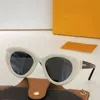 Neue moderne minimalistische Mädchen-Sonnenbrille, süßer und cooler Stil, Damen-Sommer-Anti-UV-Brille, Luxus-Designer-Boutique-Mode-Sonnenbrille Z2195E