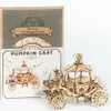 Puzzles Toys 3D Wooden Mechanical Transmission Model Uguter Music Jewelry Assembling Diy Secret Treasure for boys and girls