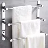 Toalhas de toalhas personalizadas de 50 a 40cm 304 escada de aço inoxidável bares modernos banheiro 3 camadas montagem na parede