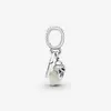 New Arrival 100% 925 Sterling Silver Glow-in-the-dark Firefly Dangle Charm Fit oryginalny europejski urok bransoletka biżuteria akcesoria