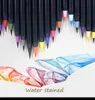 20-Farben-Aquarell-Pinselstift-Set plus 1 Malstift. Leicht abwaschbares Zeichnen, Malen, Kalligraphie, Schriftzug, Kunst, Kindergeschenk F901 210226