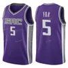 City Earned Edition Deaaron 5 Fox Basketball Jerseys 88 Queta Marvin 35 Bagley III Chris 4 Webber Jason 55 Williams Men syade S7133460