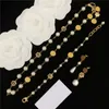 Fashion Flower Pearl Women's Collier Bracelet Boucles d'oreilles avec boîte-cadeau 71127A