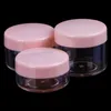 Unik design mini provflaska Kosmetisk smink Jar Potte Face Cream Lip Balm Container Travel