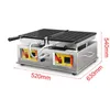 Kommersiell Rotate Waffle Cone Maker Hongkong Bubble Egg Puff Baker Machine