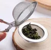 Tea Infuser 304 Rostfritt Stål Sphere Mesh Tea Strainer Kaffe Herb Spice Filter Diffuser Hantera Tea Ball Toppkvalitet