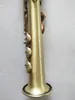 Antik Koppar Straight Yanagisawa S-992 Saxofon Musikinstrument B Flat Sopran Sax Professional