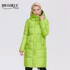 Miegofce Winter Sale Damesjas Lange winddichte parkas Losse en comfortabele outdoor warme jas D21848 211018