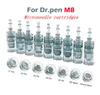 25 pièces de remplacement permanent maquillage Micro aiguilles cartouche 11/16/24/36/42/nano Pin pour Auto électrique Derma Dr Pen M8 MTS rajeunissement de la peau FDA