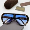 Klasik Retro Mens Güneş Gözlüğü Moda Stili FT0836 Tom Gözlük En İyi Kadın Marka Tasarımcısı Lüks UV400 Açık Mekan Çok Fonksiyonlu Prot7761273