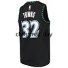 Goedkope Custom Karl Anthony Towns Basketball Jersey Aangepaste Any Name Number Stitched Jersey XS-5XL