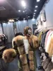 Women's Fur & Faux 2022 Fashion Winter Jacket Women Real Coat Big Natural Raccoon Collar Long Parka White Duck Down