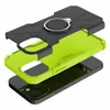 Metall-Fingerringhalter Hybird Layer Cases für iPhone 14 Pro Max 13 Mini 12 11 X XR XS Harter PC TPU Defender Combo Dual stoßfest9205601