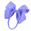 Big Bow bébé bandeau 20 couleurs infantile filles solide ruban bandeaux enfants noués élastiques bandes de cheveux bohème bébés accessoires