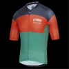 2021 Attaquer Summer Men Cykling Jersey Andningsbar Kortärmad Triathlon Skjorta Toppar Snabbtorkande cykel Tight Maillot Ciclismo G1130