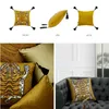 DUNXDECO Cushion Cover Decorative Square Pillow Case Vintage Artistic Tiger Print Tassel Soft Velvet Coussin Sofa Chair Bedding 21308o