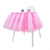 OurWarm Garçons Filles Chaise Tutu Tulle Jupes Table Couverture Tissu Pour La Maison Enfants Anniversaire Baby Shower Communion Party Décoration Y200421