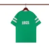 2022GG мужской дизайн футболка весна лето цветные рукава тройники каникулы с коротким рукавом случайные буквы печатные топы знаменитая мужская футболка