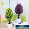 Dekoratif Çiçekler Çelenk Yapay Bitkiler Bonsai Noel Ağacı Küçük Pot Sahte Saksı Süsler Ev Dekorasyon El Bahçe Decor1 Fabrika Fiyat Uzman Tasarım