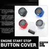 Estilo do carro MOTOR START STOP Switch Button Sticker Para BMW 1 2 3 4 5 6 7 Series F20 F21 F22 F23 F30 F34 F10 F18 F12 F07 F01 F02PQY-KG16