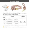 Individuell graviertes Hundehalsband mit Leine. Bedrucktes Hunde-ID-Halsband aus Nylon zum Spazierengehen mit kleinen, mittelgroßen bis großen Hundeblumen-Accessoires
