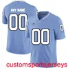 Shisted NCAA мужские женщины молодежь северная каролина Tar каблуки # 11 Nathan Elliott Blue Jersey пользовательский пользовательский номер любое имя xs-5xL 6xL