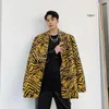 Männer Jacken PR Übergroße Casual Koreanische Streetwear Männer Lose Anzug Verdicken Warme Mantel Mode Mann Hip Hop Kleidung